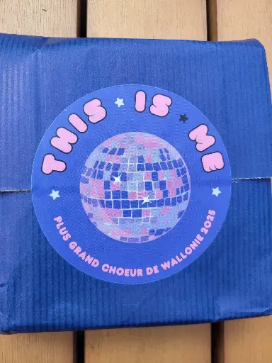 Autocollant / badge collectors Plus grand choeur de Wallonie #2